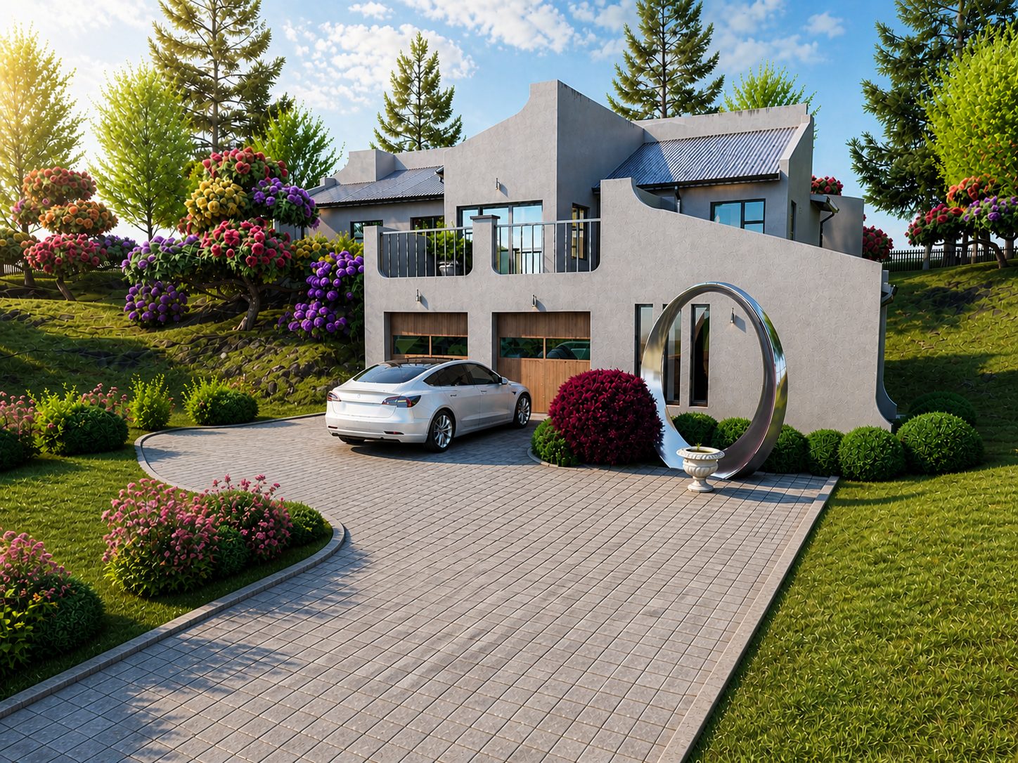 Sculptural Garden Villa — cover image