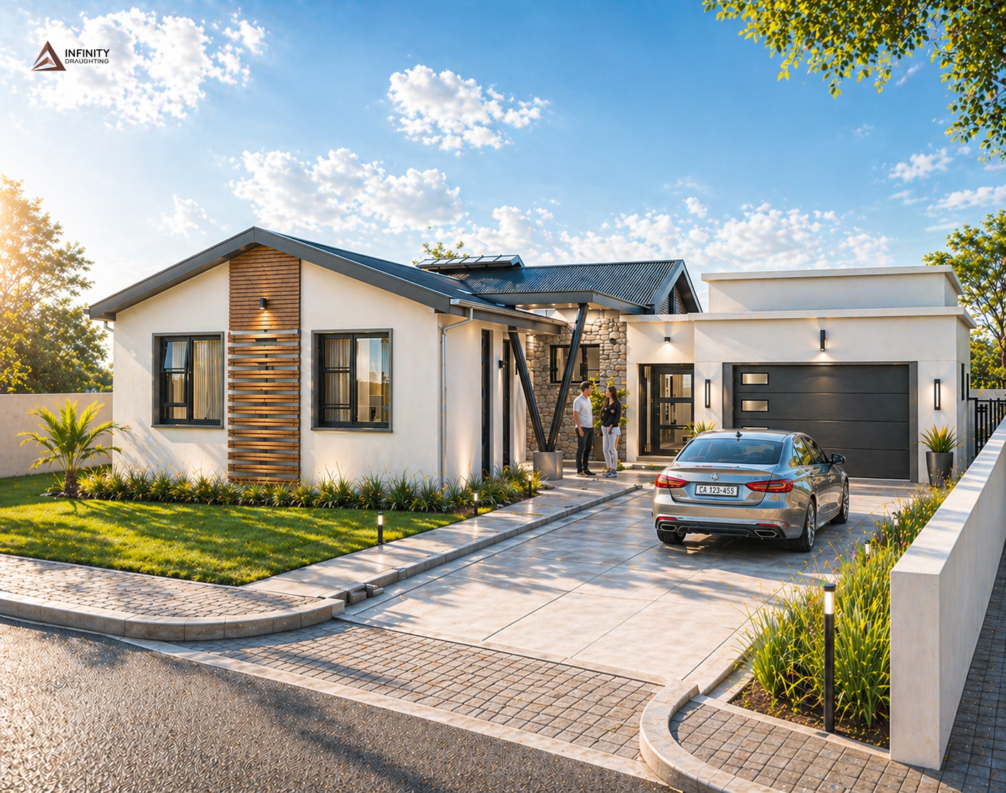 Modern residential architecture